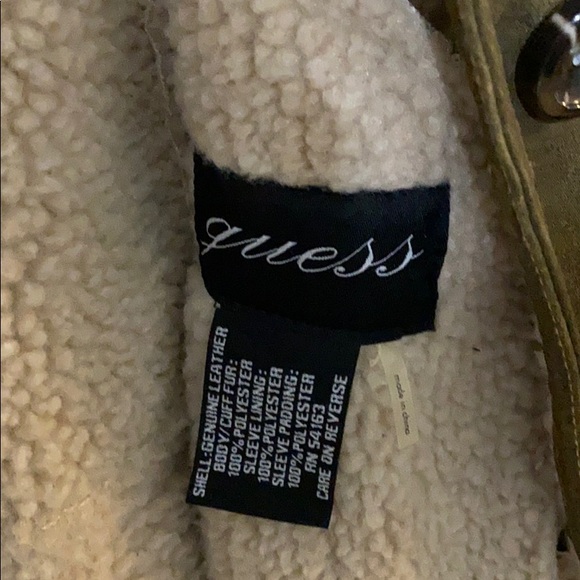 Guess Genuine Leather Jacket - Picture 3 of 6